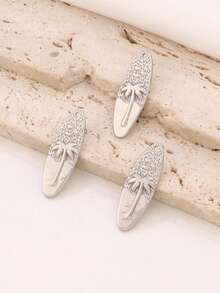 3 chiếc mặt dây chuyền hình cây dừa bằng thép không gỉ chất lượng cao, mạ vàng 18K, hình bầu dục, dùng để làm đồ trang sức DIY. - mặt dây chuyền - Xem 6