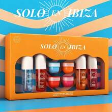 MODESS SOLO EN IBIZA 8-Piece Set, Body & Hair Fragrance Mist And Body Cream Gift Box For Men And Women, Long Lasting Fragrance, 4 Different Scent, Perfect For Holiday Gifts, Dating, Daily Life, Parties, 3.4 Fl Oz Perfume, 30g Body Cream - 8-Piece Gift Set - 查看 9