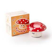 Elevated Cat Bowl To Protect Neck, Large Diameter Ceramic Cat/Dog Food Bowl, Anti-Spill Pet Feeder - 100ml - View 4