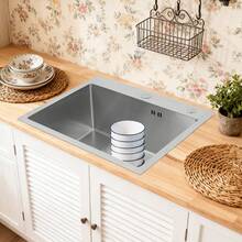 YUNRUX Kitchen Sinks - Silver - View 1