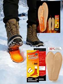 5双装 - 足部暖贴、自发热鞋垫和手部暖贴，额外保暖10-12小时，即时保暖10小时，空气激活加热垫，男女通用，是滑雪、徒步、露营和户外活动的理想之选，完美的新年礼物 - 新旧款式随机组合，春夏精选，伴娘礼物，房间/卧室装饰，海滩，旅行，男士，女士，度假 - 彩色 - 查看 3
