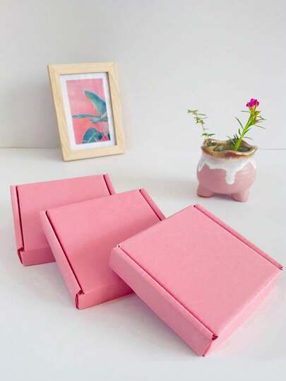 10个装时尚简约彩色马卡龙礼盒，飞机造型，双面彩色礼品包装盒，包装及配送盒，节日礼品盒，珠宝盒，节日饼干盒，适合日常使用及送礼