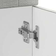 vidaXL Armadio da cucina Porto sonoma grigio bois d'ingénierie - Grigio - Visualizzare 9