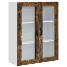 vidaXL Armadio da cucina con étagère Chêne fumé 80 x 31 x 100 cm - Castano - Visualizzare 1