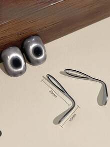 6pcs Cat Eye Nail Polish Gel Magnetic Set, Strong Magnet, Thick Y-Shaped Heart-Shaped Multi-Function Nail Art Magnetic Tool, Nail Art Supplies, Nail Art Tools, Nail Art Tools, Nail, Nail Art Tools, Suitable For Press-On Nails - Multicolor - View 6