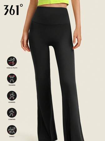 361degree 361° New Women High Waist Yoga Pants, 1pc. High-Waisted Design Enhances Waistline, Slimming & Elongating Effect. Elastic Fabric For Easy Movement. Suitable For Yoga, Dance, Fitness, And Casual Daily Wear. Versatile For Multiple Occasions.