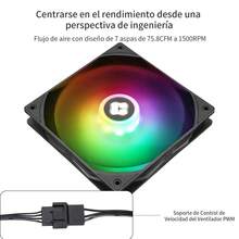 mhjTermoderecho TL-C14C-S X3 ventilador de la CPU con 1500RPM de alta velocidad PWM silencioso de 140MM ventilador de refrigeración de la carcasa del ordenadorsleeping Bags - 219289696 - Ver 4