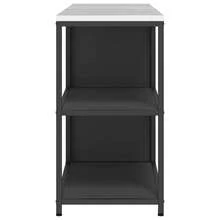 vidaXL Ensemble de rangement Cuisine 2 pz Noir Acier laminé à froid - nero - Visualizzare 10