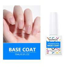 JIAZHICAI 15ml Transparent Base Coat & Top Coat Set, UV/LED Light Curing, Gel Nail Polish, Suitable For DIY Home Manicure Or Gift For Women - Clear - View 10