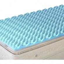 Duro-Med Convoluted Bed Pad Hospital-Size Bed Pad, Blue, 33 Inch x 72 Inch x 2 Inch - XL individual - Ver 1
