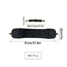 1pc Foldable U-Shaped Travel Pillow: Portable Multi-Functional Design - Comfortable Neck Support Essential For Travel - Travel U-shaped Pillow (unfilled) - View 3