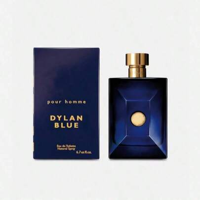 Dylan Blue pour homme Dylan Blue Eau de toilette 100 ml perfume hombre-Eau de toilette de lujo ligero de alta calidad perfume mujer con fragancia floral afrutada, perfume hormonal personal, fragancia de larga duración unisex,adecuado para citas nocturnas, fiestas, vacaciones, primeros encuentros, regalos de cumpleaños, regalos navideños.