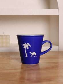 1pc 230ml Camel Pattern Breakfast Cup, Minimalist Ceramic Coffee Cup, Afternoon Tea Cup, Couple Cup, Ceramic Mug For Home Breakfast Milk, Hanging Ear Coffee Cup, Ceramic Cup, Coffee Cup, Wine Glass, Latte Art Cup, Espresso Cup, Ceramic Cup, Kiln-Fired Glaze Ceramic Cup - Multicolor - View 15