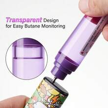 5Pack 18ml Each Premium Butane Fuel Refill For Lighters, Butane Torch Replacement Canisters, 99999% Pure Butane Refill Fluid For Candle Lighters, Total 90ml (304fl Oz) - Một cỡ - Xem 3