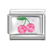 1pc Resin Coated DIY Italian Modular Bracelet, Decorated With Pentagram, Heart, Rainbow, Cactus Elements, Suitable As Party Gift For Friends/Couples, Applicable For Christmas, New Year, Halloween, Valentine's Day, Charming Design, Stainless Steel Jewelry, Local , Practical & Fashionable, Christmas & Halloween Essential, Christmas Style, Christmas Decor, Party Outfit Guide, Christmas Gift Supplies, Christmas Home Decor, Retro Summer