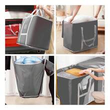 TendenciaCaja De Almacenamiento Plegable De Ropa Gran Capacidad 72 L 55*55*40cm-rojoCalidad premium - 1 - Ver 7