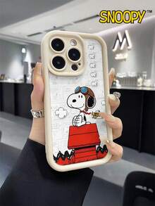 A Cartoon Snoopy Pattern, A High-Bamboo Anti-Drop Phone Case Made Of Tpu Material, Can Be Given As A Holiday Gift. It Is Suitable For IPhone Xs/ XS Max /Xr/11, 12, 13, 14, 15, 16pro/Promax/14, 15, 16plus/17, And Is Suitable For Both Men And Women - 彩色 - 查看 1