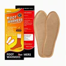 5双装 - 足部暖贴、自发热鞋垫和手部暖贴，额外保暖10-12小时，即时保暖10小时，空气激活加热垫，男女通用，是滑雪、徒步、露营和户外活动的理想之选，完美的新年礼物 - 新旧款式随机组合，春夏精选，伴娘礼物，房间/卧室装饰，海滩，旅行，男士，女士，度假 - 彩色 - 查看 13