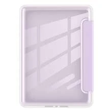 Kindle Paperwhite 超透明亚克力保护套，TPU 软垫保护，自动唤醒/睡眠 - 淡紫色 - 查看 5