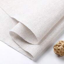 Natural Linen Embroidered Fabric, Solid Color Linen Cloth, Linen & Hemp Blended Fabric, Suitable For Tablecloths, Clothing, Crafts And Accessories - Multicolor - View 16