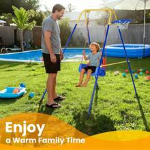 Kids Play & Swing Sets - 藍色 - 查看 3