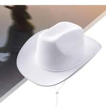 TendenciaSombrero De Vaquero Occidental Sombreros De TranspirableCalidad premium - Marrón - Ver 4