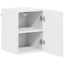vidaXL Kalmar Küchenschrank, Hochglanzweiß, 30 x 31 x 40 cm - Weiss - Übersicht 5