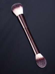 7pcs Makeup Brush Set, Including Powder Brush, Blush Brush, Foundation Brush, Eye Shadow Brush, Concealer Brush, Lip Brush And 1 Retractable 4-In-1 Brush. Soft Synthetic Fiber Bristles, Seamless Metal Handles, Suitable For All Skin Types. - Multicolor - View 8