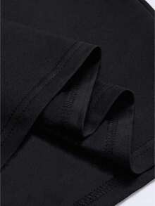Men's Casual Short-Sleeve T-Shirt Inspired By Japanese Style - 黑色 - 查看 6