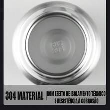 800ml/1000ml Stainless Steel Thermal Bottle For Hot And Cold Drinks With Sporty Handle - White - View 4