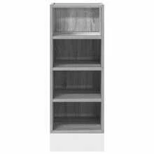 vidaXL "Riga" Unterschrank, Sonoma Grau, 30 x 44,5 x 81,5 cm, Holzwerkstoff - Grau - Übersicht 4