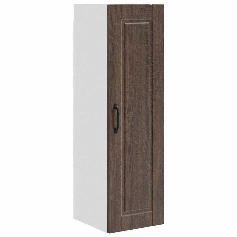 vidaXL Armário de cozinha com étagère Chêne brun 30 x 31 x 100 cm - Castanho - Ver 1
