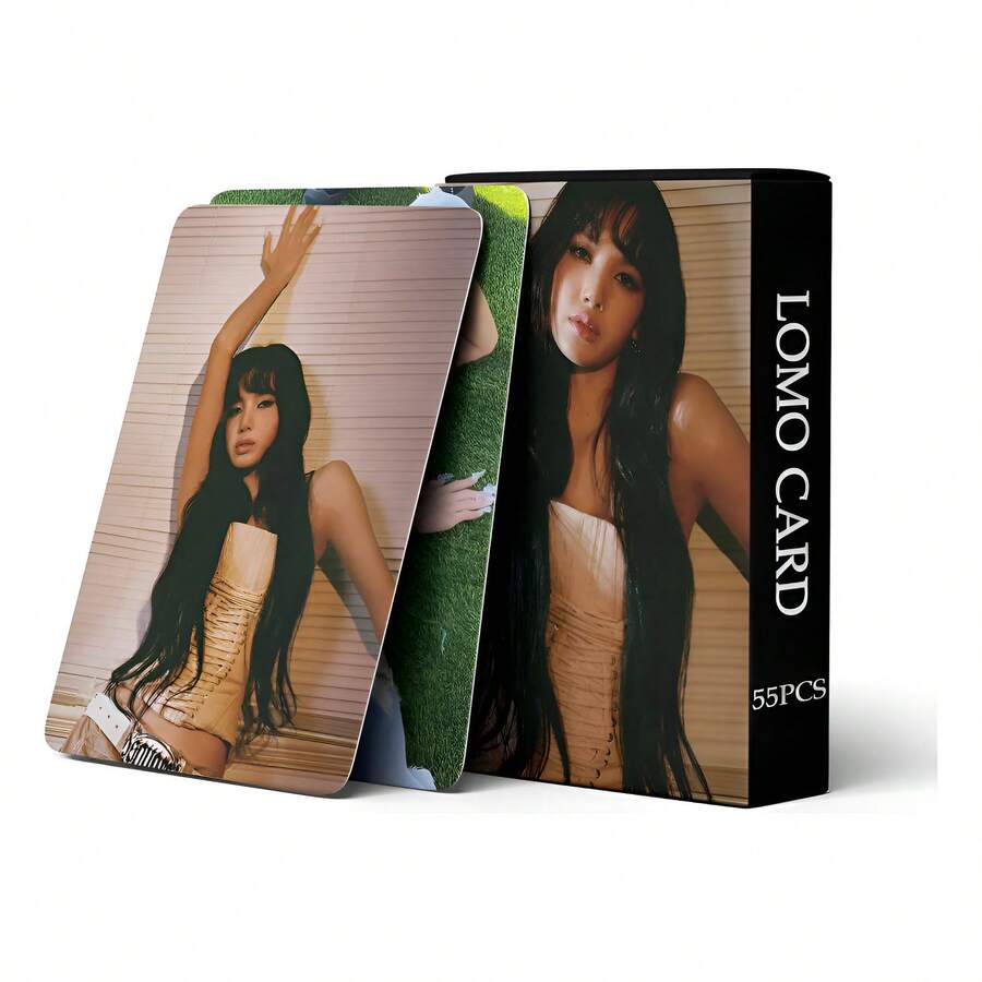 Tendencia55 Tarjetas Fotográficas Kpop Lisa de - Nueva Mujer Liso Nueva Mujer Calidad Premium - 1 - Ver 1