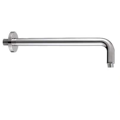 Brazo Para Regadera Con Chapeton Acero Inoxidable Espejo Cromado Brillante