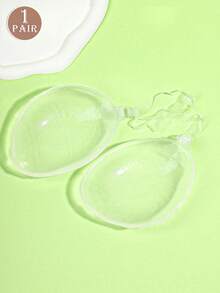 Best-Selling Silicone Invisible Transparent Strapless Bra, With Shoulder Straps, Enhances Cleavage, Essential Item For Parties And Gatherings - Clear - View 5