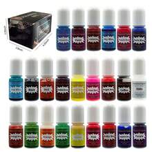 24 màu sắc, 5ml, chất tạo màu nhựa epoxy trong suốt, chống tia UV, dạng lỏng dùng để làm đồ trang sức DIY, tạo màu nến. - Sắc tố màu UV - Xem 6