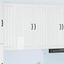 vidaXL Armoire de cuisine Blanc brillant 80 x 31 x 100 cm - Blanc - Voir 2