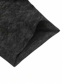 GRDR Camiseta Masculina de Gola Careca de Manga Curta com Estampa de Vitória, Lavada, Confortável e Respirável para Uso no Verão - Preto - Visão 5