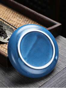 1pc Peruvian Palo Santo Incense Burner Ceramic Plate Stand, Meditation Tray For Relaxation And Spiritual - Multicolor - View 9