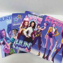 1pc A5 New Kpop Notebook For Girls, Horizontal Notebook, Cartoon Creative Student Personal Diary Notebook - Multicolor - View 6