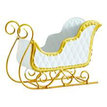 TendenciaEncantador Trineo Navideño Con Decoración De Metal, PequeñoCalidad premium - Modelo 1122 - Ver 7