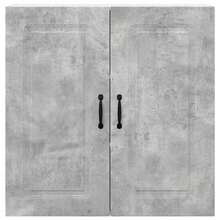 vidaXL Armário de cozinha Kalmar cinza beton 80 x 31 x 80 cm - Cinza - Ver 6