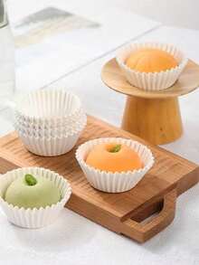 一次性烘焙纸杯、纸杯蛋糕衬垫、玛芬纸杯、迷你纸杯蛋糕包装纸、一次性烘焙纸杯 - 彩色 - 查看 6