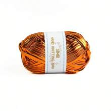 1 pieza de cinta metálica brillante, material de tejido de cuero sintético suave hecho a mano, suministros de alta gama para la fabricación de bolsos - Azul Marino - Ver 19