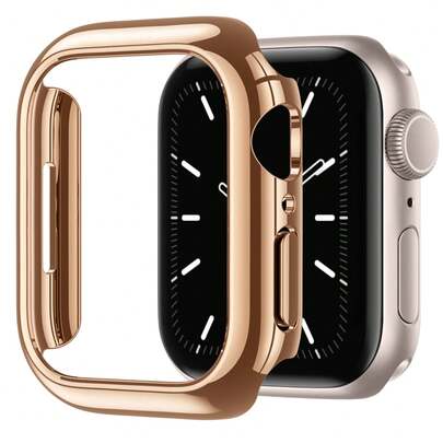 38/40/41/42/44/45/46/49mm Series 11 10 9 8 7 6 5 4 3 2 1 Protective Case, Shock-Resistant Ultra-Thin Hard PC Frame, Full-Body Protective Case [Screen Protector Not Included], Suitable For Accessories