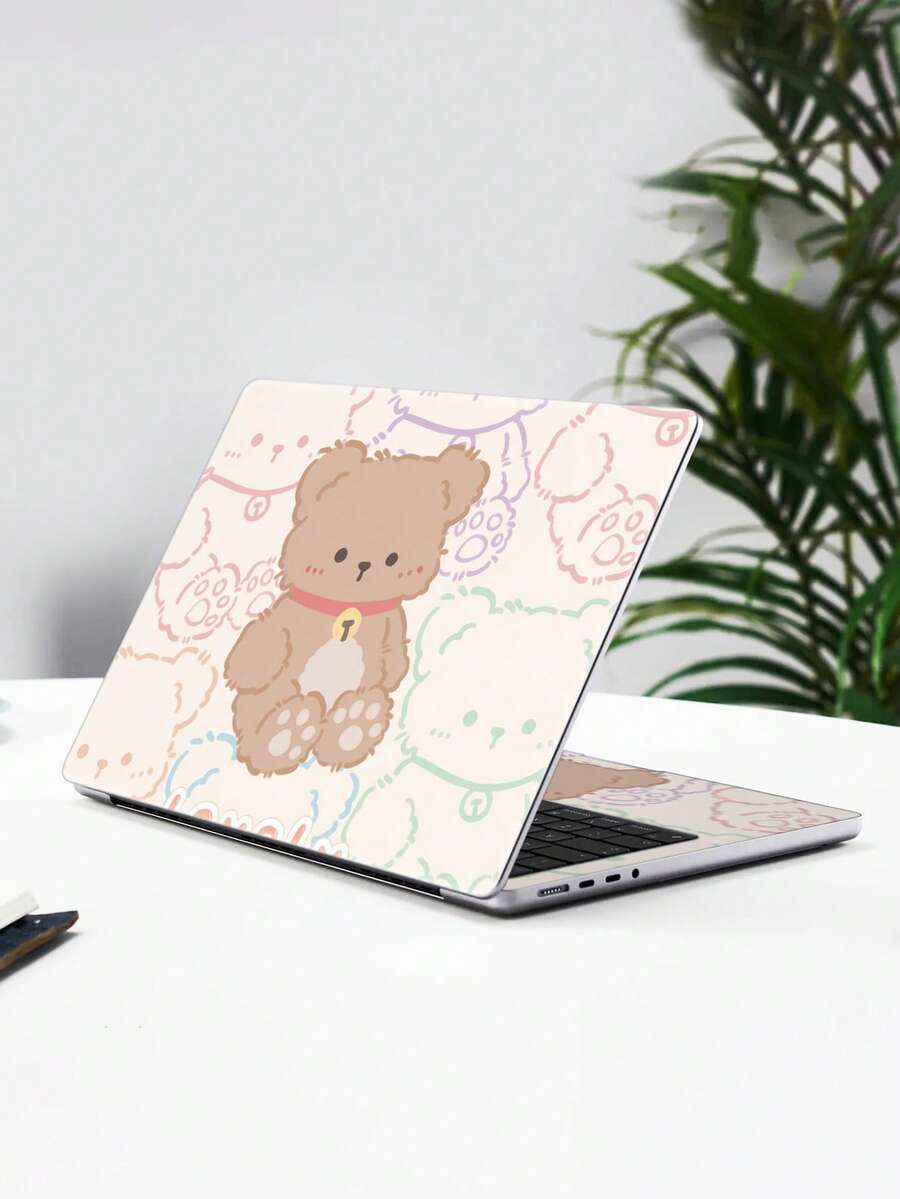 2pcs Printed Pattern DIY Scratch-Resistant Protective Stickers For 15.6-16 Inch Laptops, Compatible With HP, Apple, Asus, Compaq,