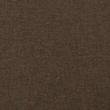 vidaXL Kopfteil mit Flügeln, Dunkelbraun, 103 x 16 x 118/128 cm, Stoff - Braun - Übersicht 6