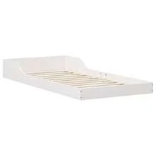 vidaXL Cadre de lit Blanc 80 x 200 cm Spilla solida - Bianco - Visualizzare 1