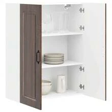 vidaXL Armadio da cucina Kalmar Chêne brun 80 x 31 x 100 cm - Castano - Visualizzare 3
