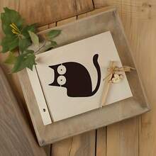 6 pièces Pochoirs de peinture de chat - Taille grand format 6x6 pouces, motifs de chat DIY, convient pour la création artistique, le scrapbooking, la fabrication de cartes de vœux, la peinture sur canevas, etc. Modèle réutilisable avec des designs de chat lavables - Taille Unique - Voir 8
